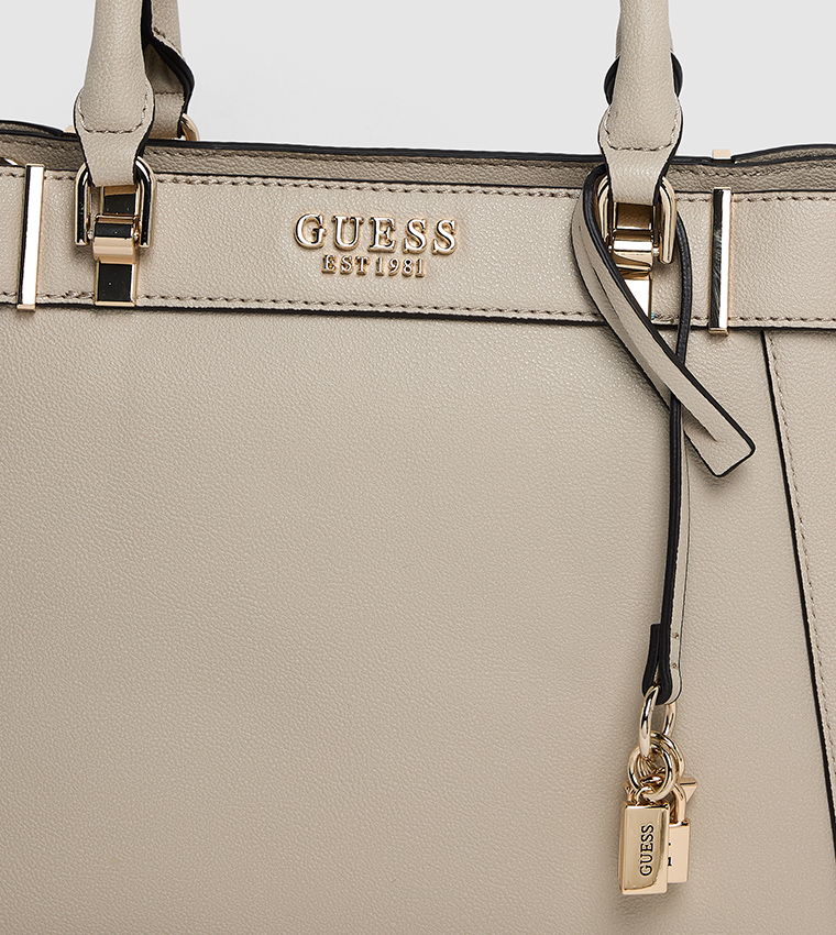 ANADELA Textured Satchel Bag