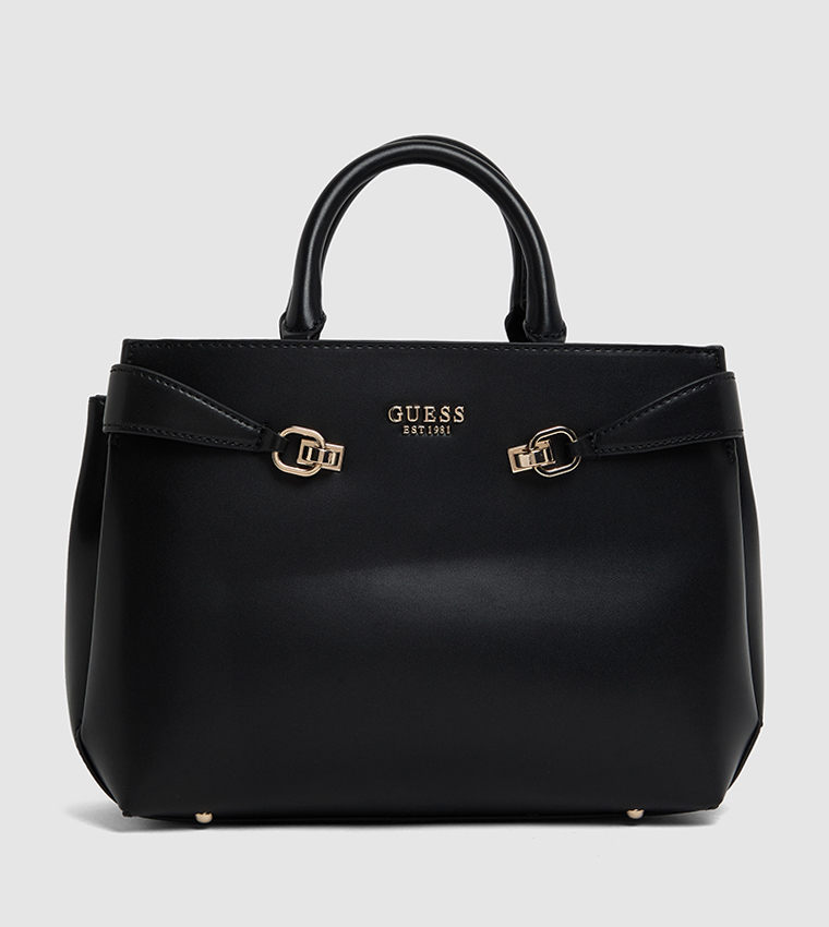 Logo Detail Satchel Bag