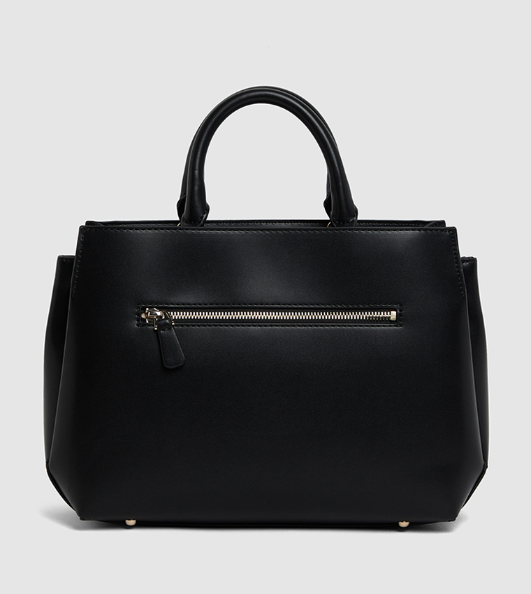 Logo Detail Satchel Bag