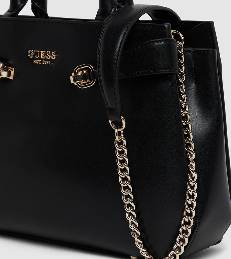 Logo Detail Satchel Bag