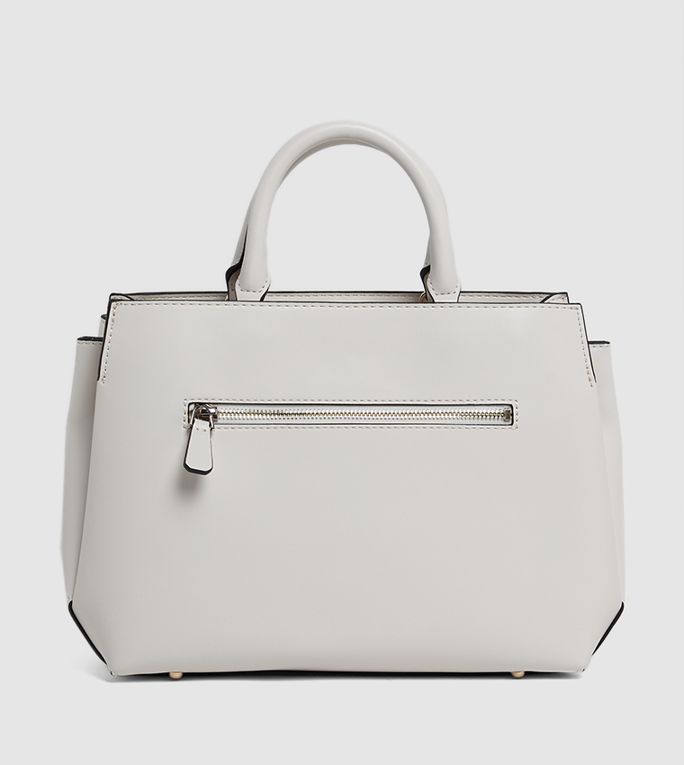 Logo Detail Satchel Bag
