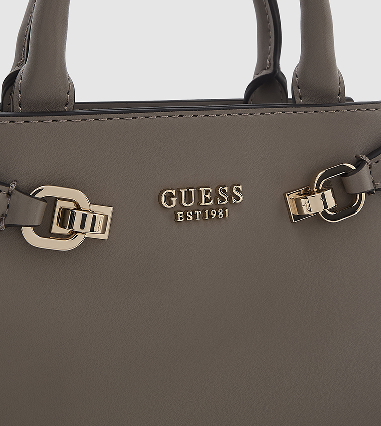 Logo Detail Zippered Mini Bag