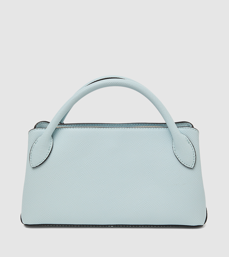 BRAMINA Textured Satchel Bag