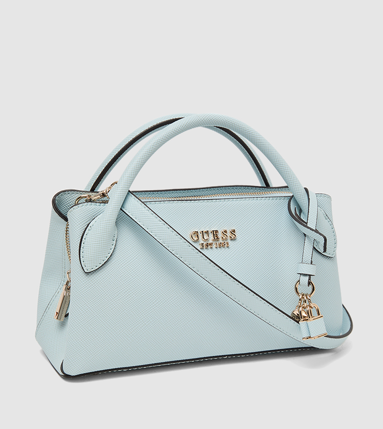BRAMINA Textured Satchel Bag
