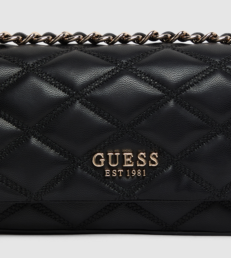 Quilted Convertible Crossbody Bag