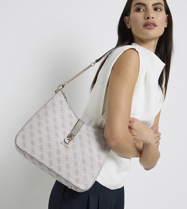 ZAMIRA Logo Printed Shoulder Bag