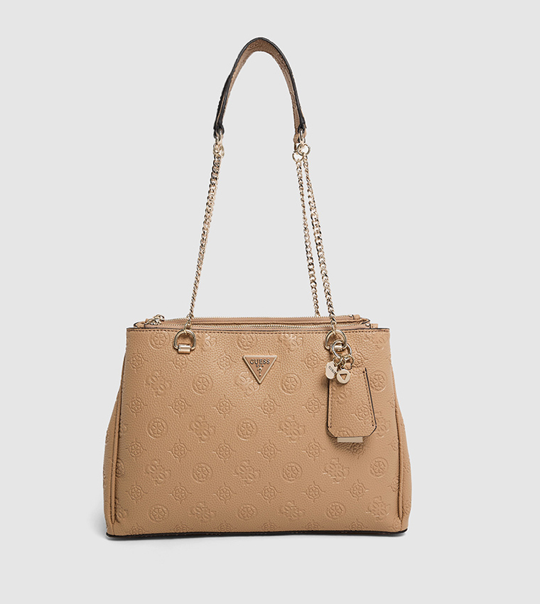 CRESIDIA STATUS Debossed Shoulder Bag