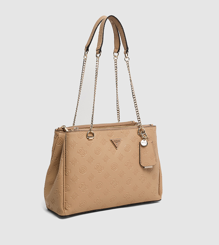 CRESIDIA STATUS Debossed Shoulder Bag