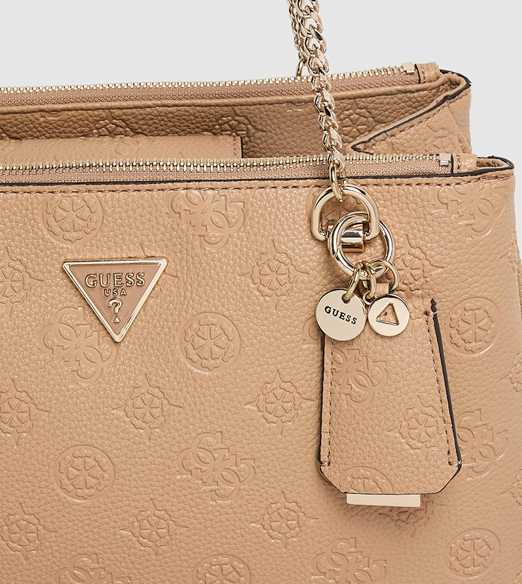 CRESIDIA STATUS Debossed Shoulder Bag