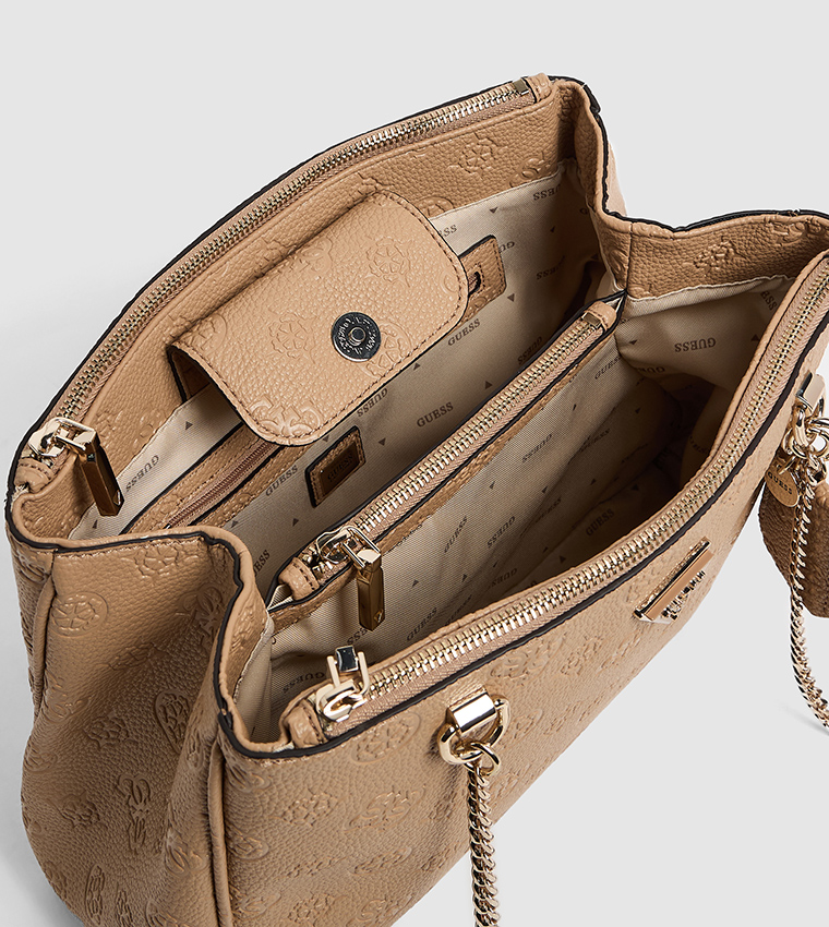 CRESIDIA STATUS Debossed Shoulder Bag