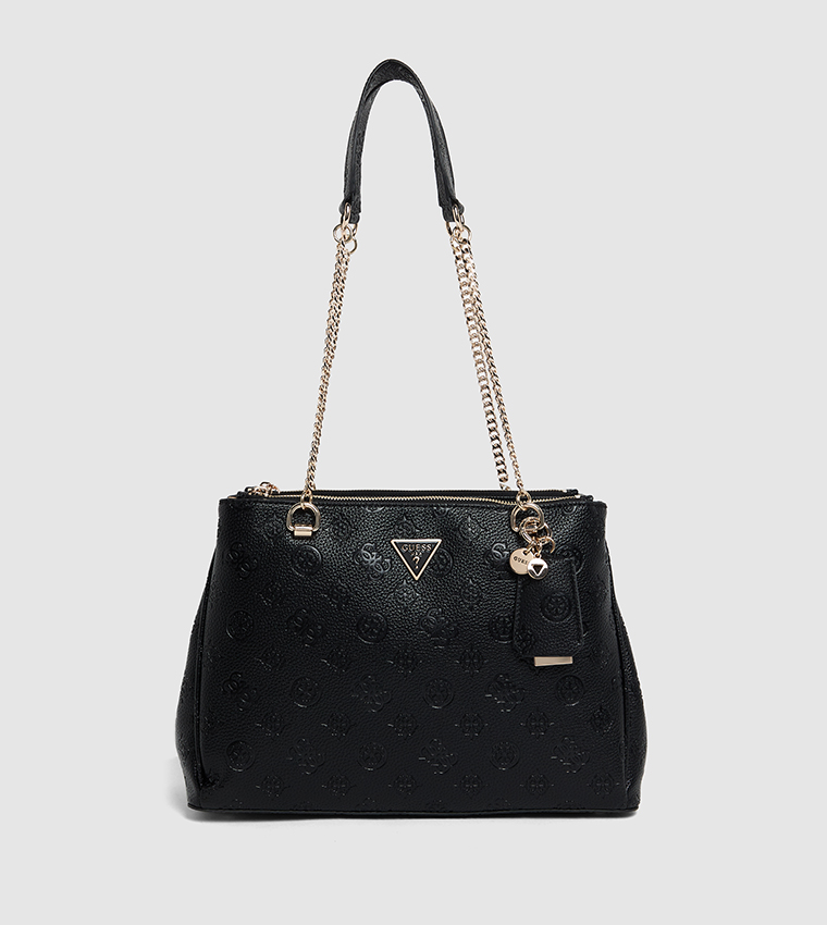 Logo Detail Convertible Shoulder Bag