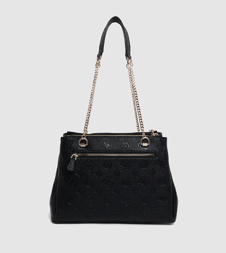Logo Detail Convertible Shoulder Bag