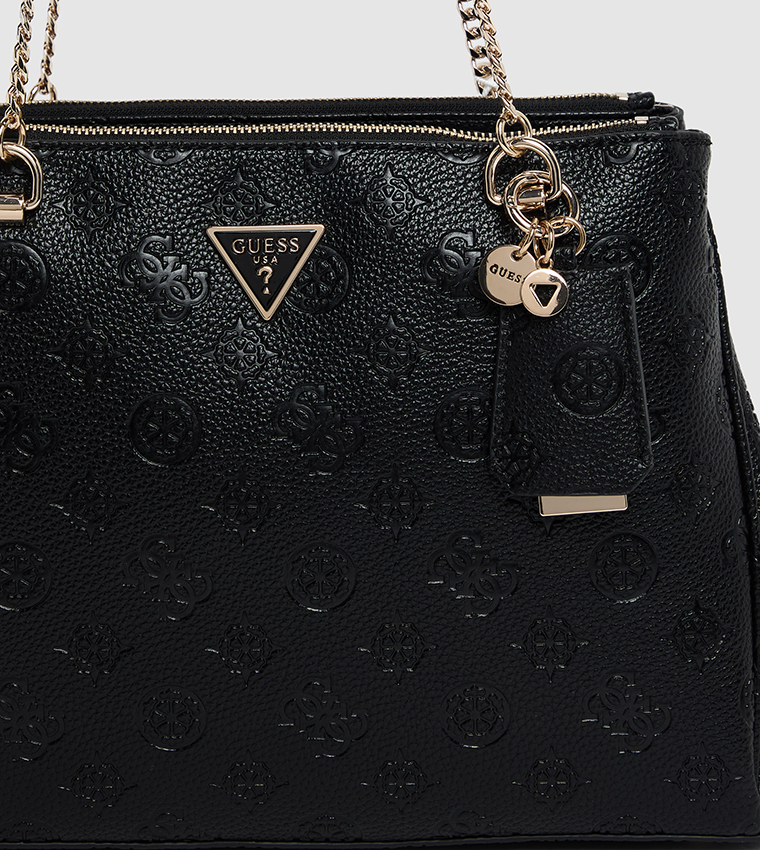 Logo Detail Convertible Shoulder Bag