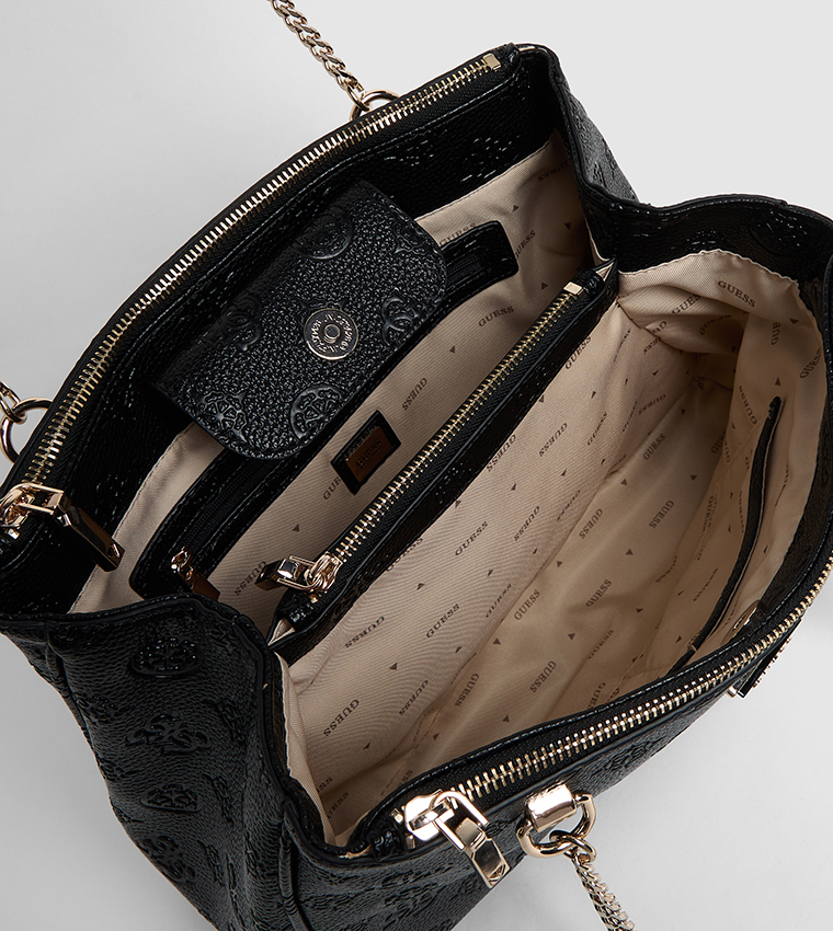Logo Detail Convertible Shoulder Bag