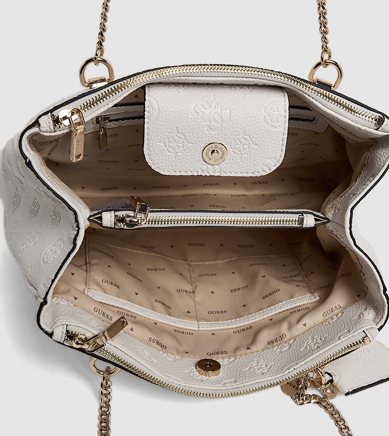 DEESA Textured Shoulder Bag