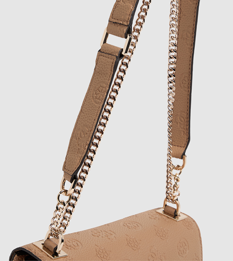 Logo Detail Convertible Crossbody Bag