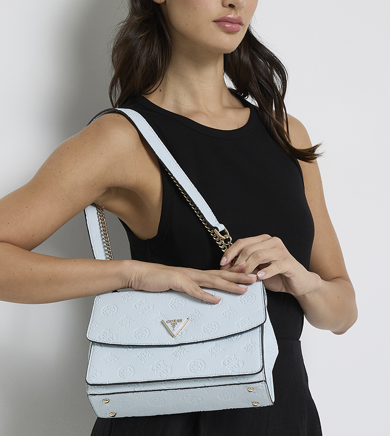 Logo Detail Convertible Crossbody Bag