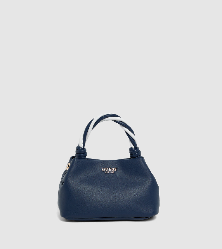 Logo Detail Twisted Handle Mini Bag