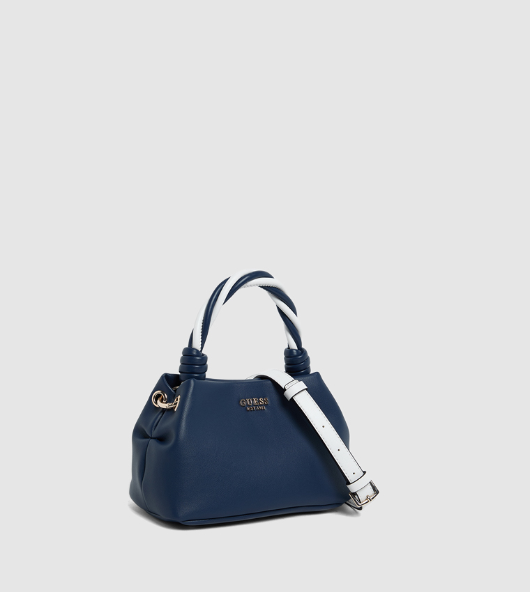 Logo Detail Twisted Handle Mini Bag