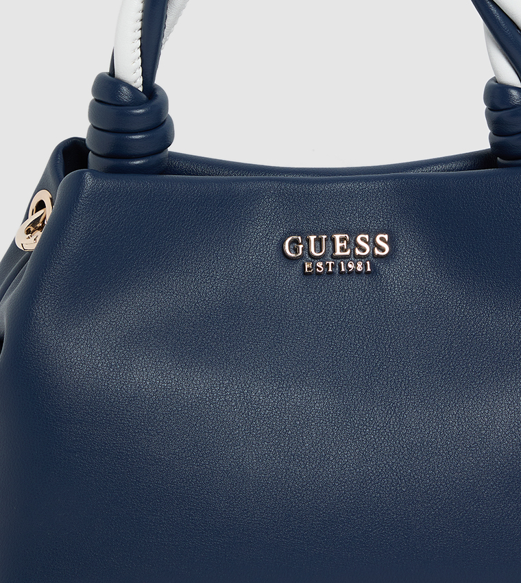 Logo Detail Twisted Handle Mini Bag