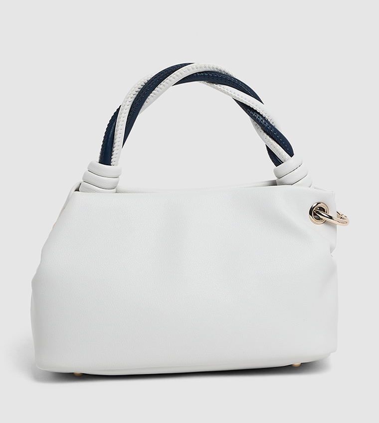 CRUISE VIBE Textured Top-Handle Bag