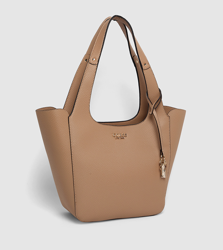 Textured Tote Bag Set