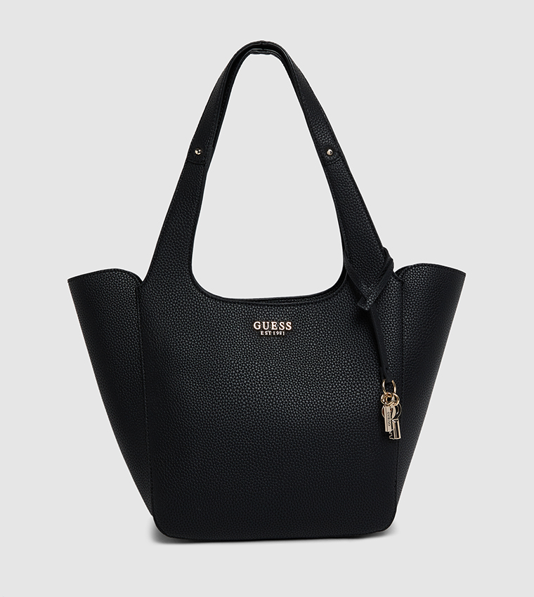Textured Tote Bag Set