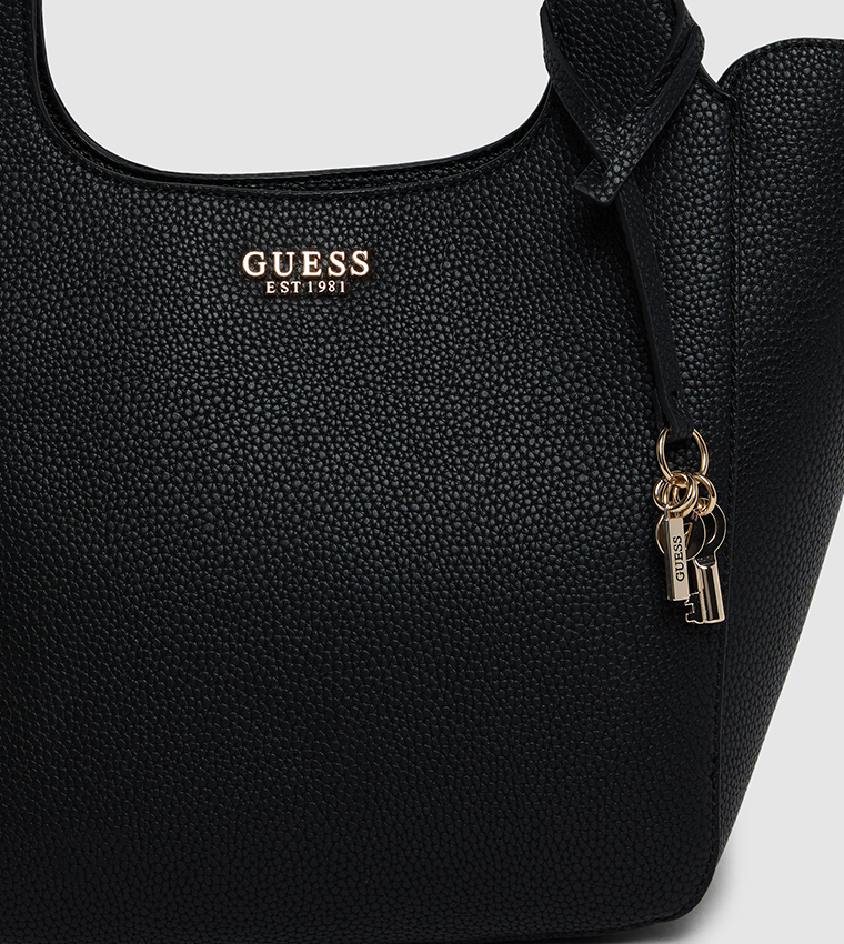 Textured Tote Bag Set
