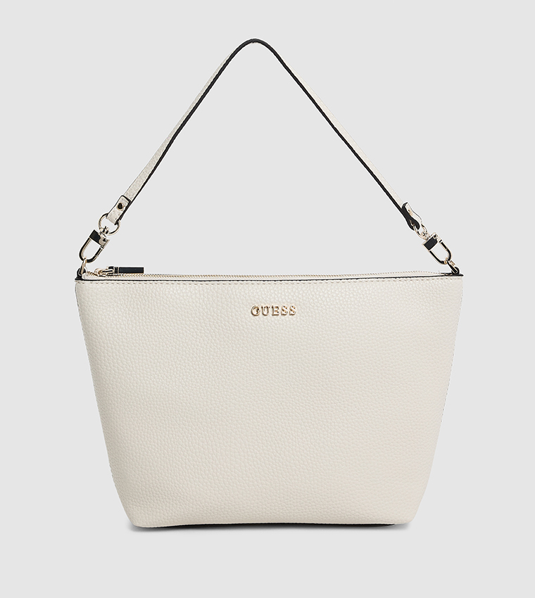 ANADELA Textured Tote Bag with Pouch