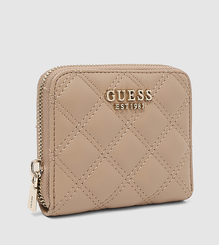 Quilted Zip-Around Wallet