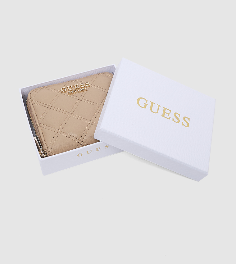 Quilted Zip-Around Wallet