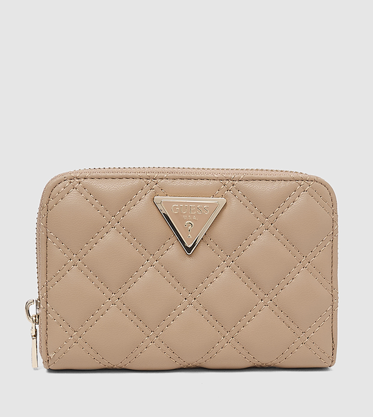 Quilted Zip-Around Wallet