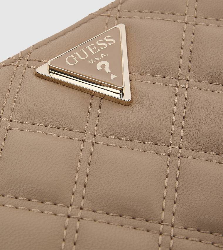 Quilted Zip-Around Wallet