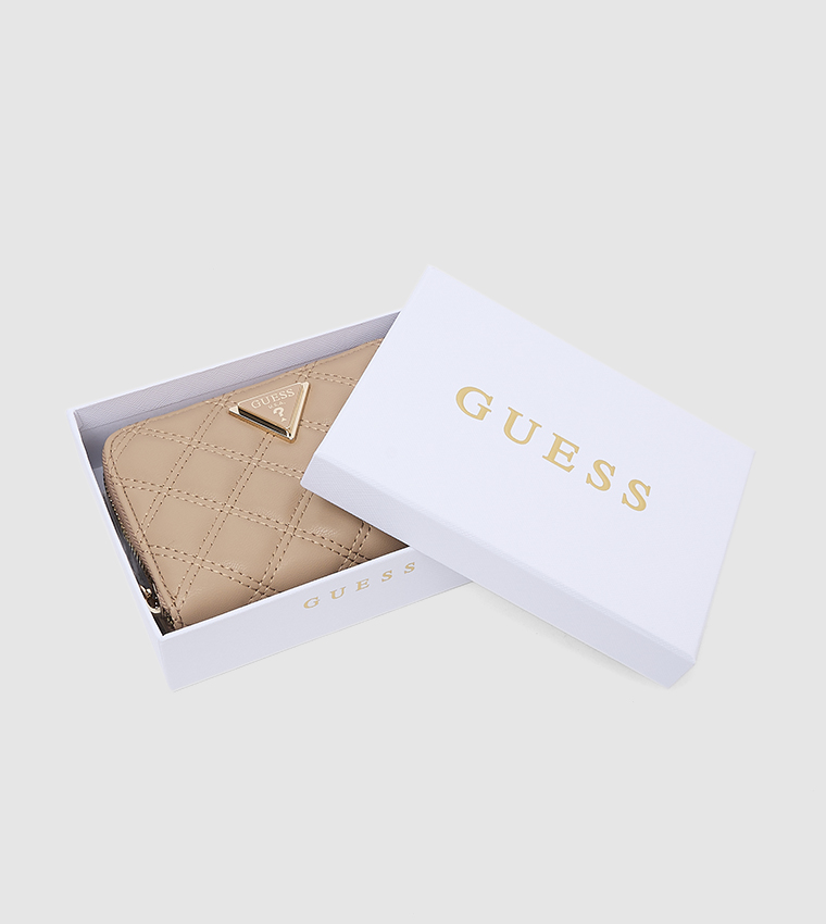 Quilted Zip-Around Wallet