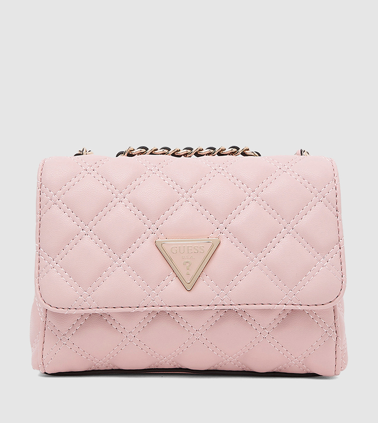 Quilted Convertible Crossbody Bag