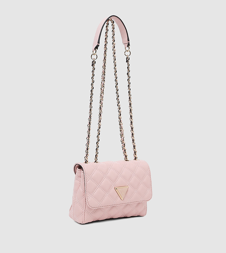Quilted Convertible Crossbody Bag