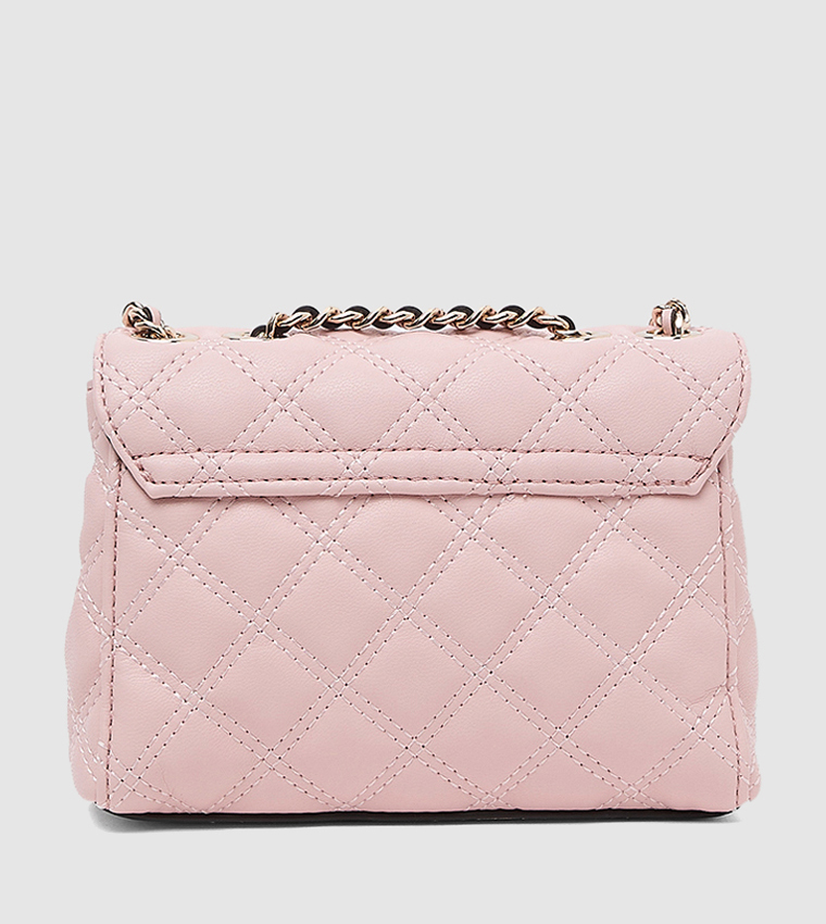 Quilted Convertible Crossbody Bag