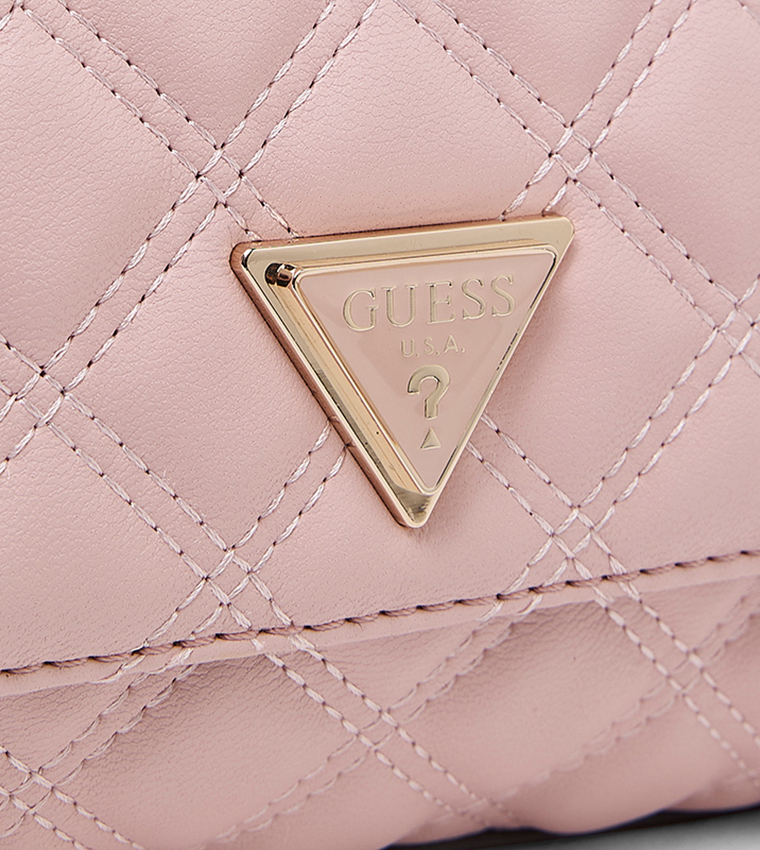 Quilted Convertible Crossbody Bag