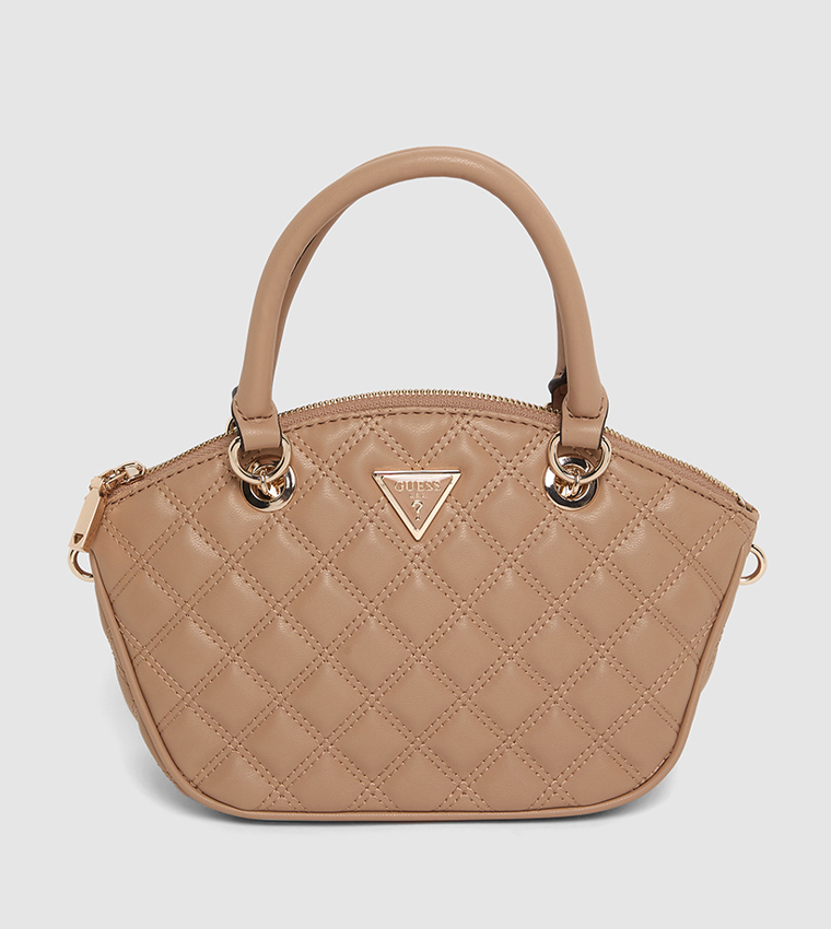 Quilted Mini Satchel Bag