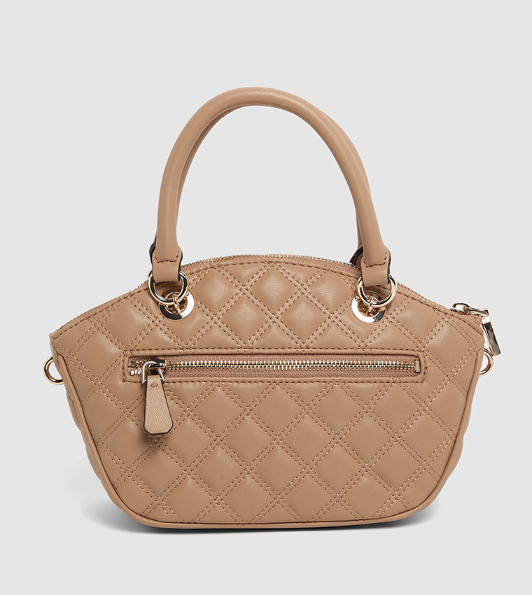 Quilted Mini Satchel Bag