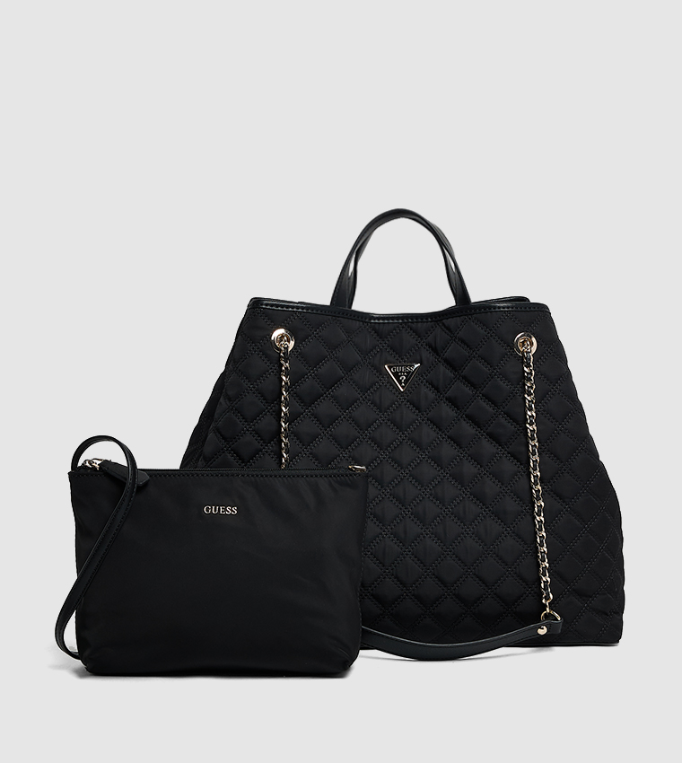 GIULLY Quilted 2-in-1 Tote Bag