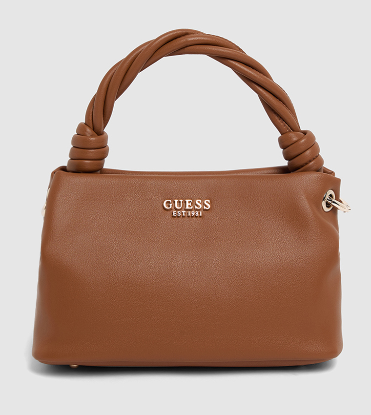 Logo Detail Twisted Handle Mini Bag