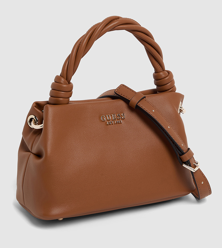 Logo Detail Twisted Handle Mini Bag