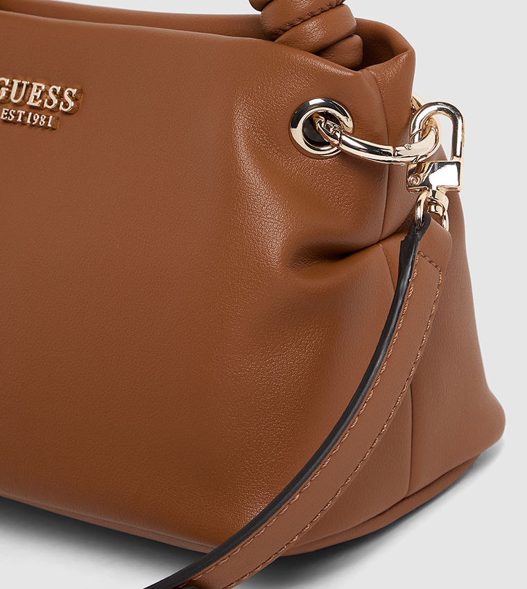 Logo Detail Twisted Handle Mini Bag