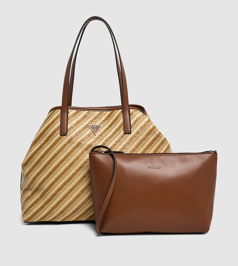 VIKKY II Patterned 2-in-1 Tote Bag
