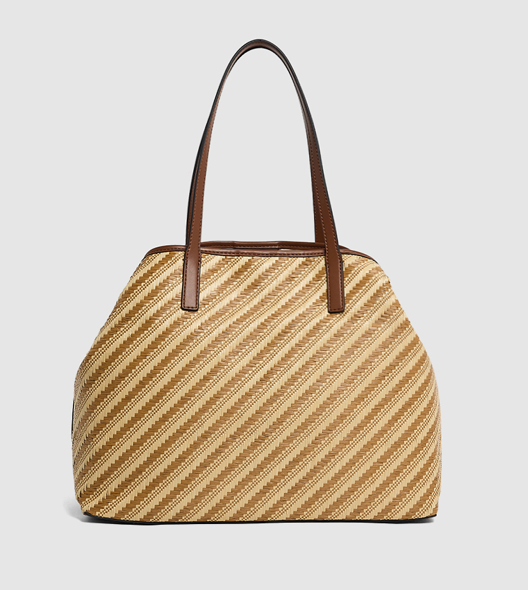 VIKKY II Patterned 2-in-1 Tote Bag