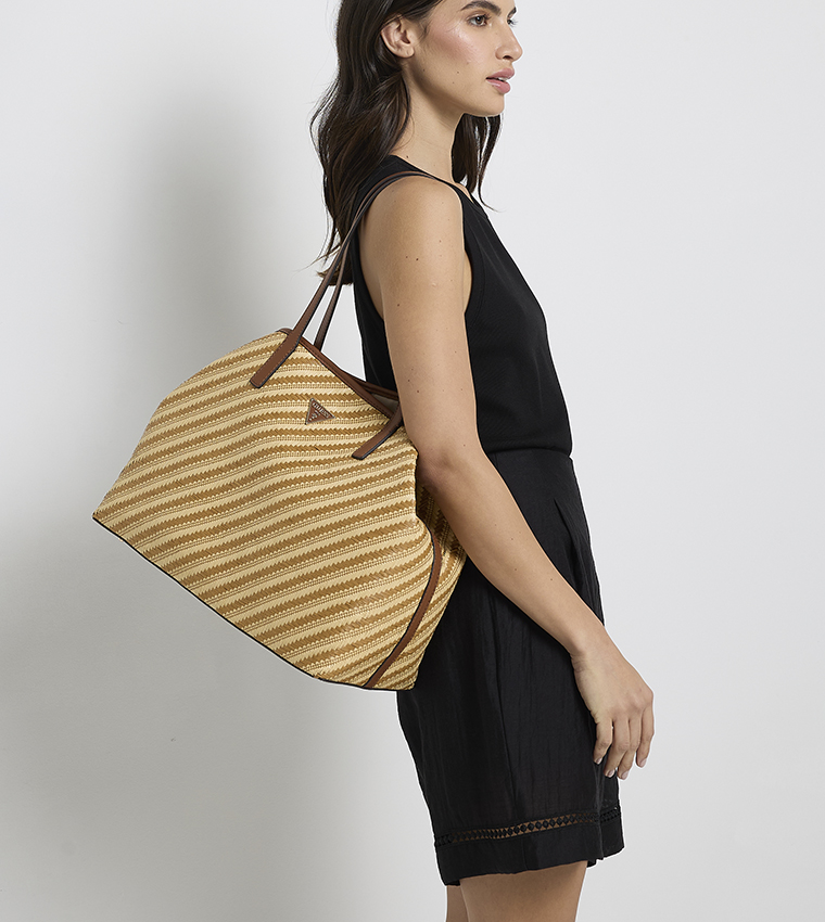VIKKY II Patterned 2-in-1 Tote Bag