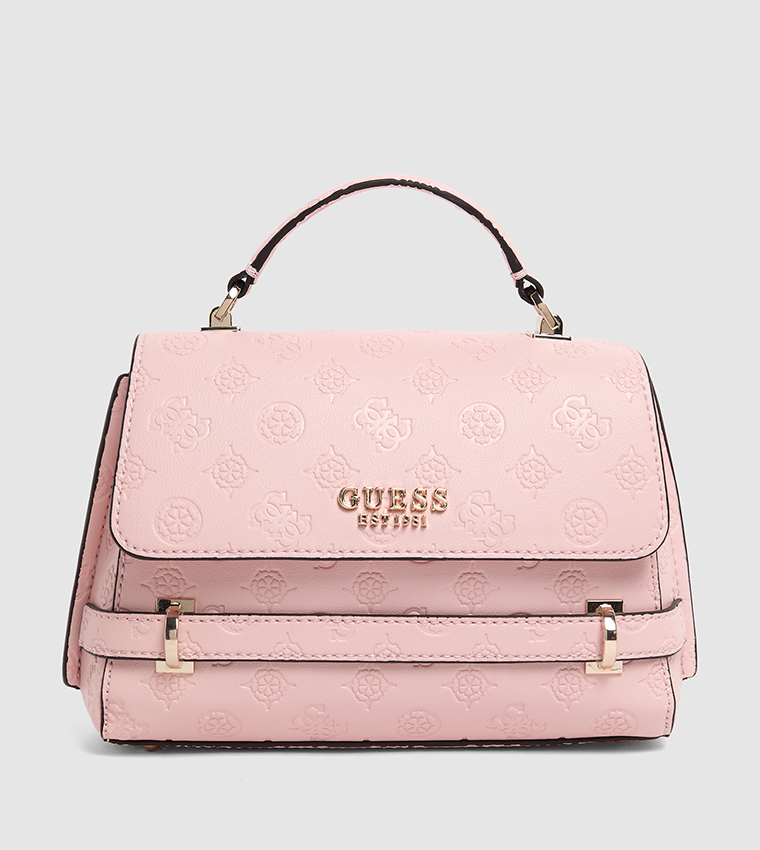 Logo Detail Top Handle Bag