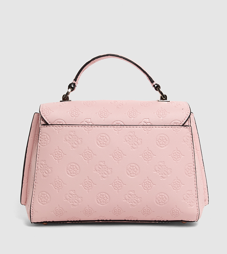 Logo Detail Top Handle Bag