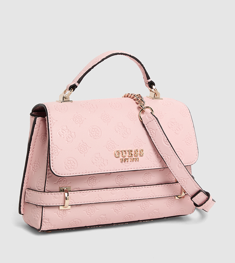 Logo Detail Top Handle Bag